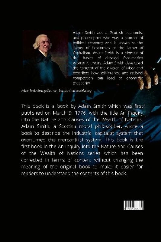 AN INQUIRY INTO THE Nature and Causes OF THE WEALTH OF NATIONS  Book 1