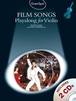 Guest Spot: Film Songs Playalong For Violin (Book/2CDs) (Book, 2 CD): Noten, CD (2) für Violine