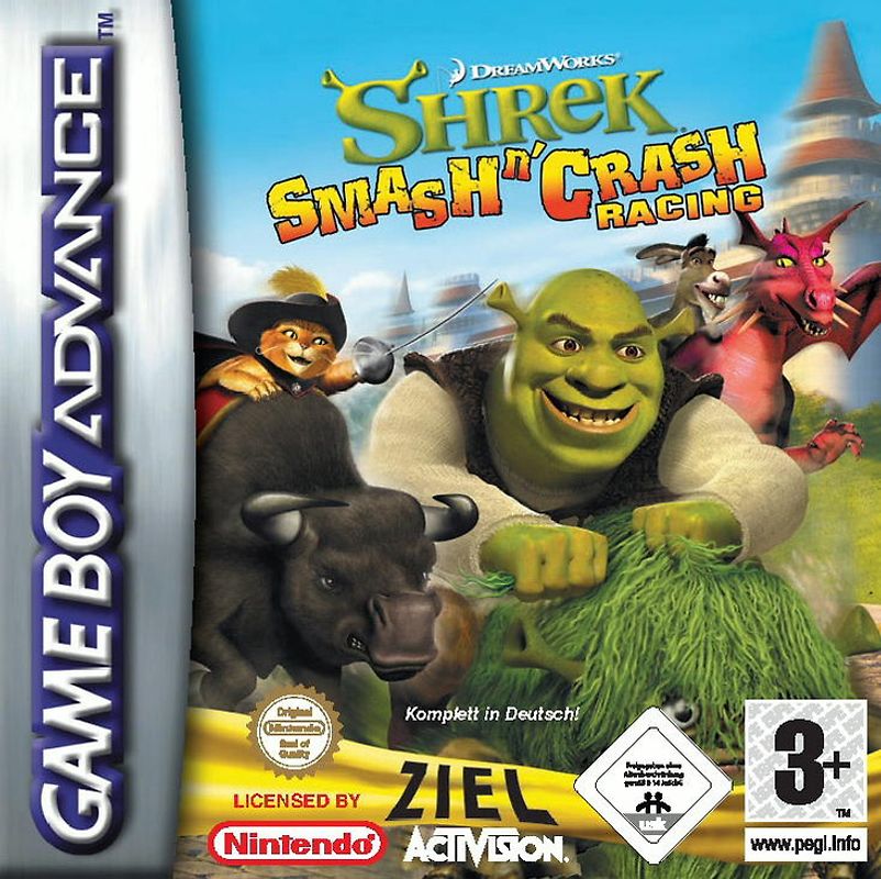 Shrek's Smash 'N' Crash Nintendo Game Boy Advance