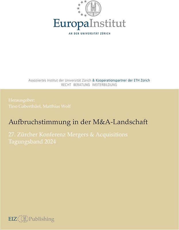 Aufbruchstimmung in der M&A-Landschaft