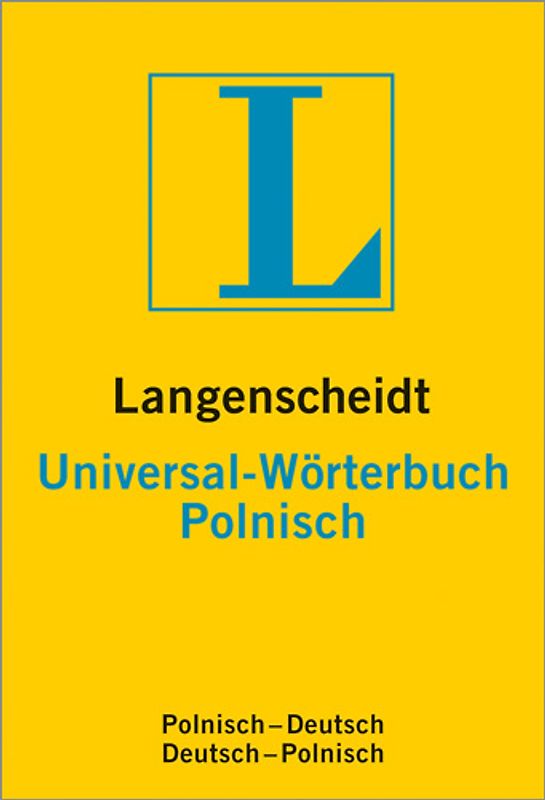 Langenscheidt Universal-Wörterbuch Polnisch. Polnisch-Deutsch/Deutsch-Polnisch