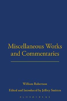 Miscellaneous Works and Commentaries