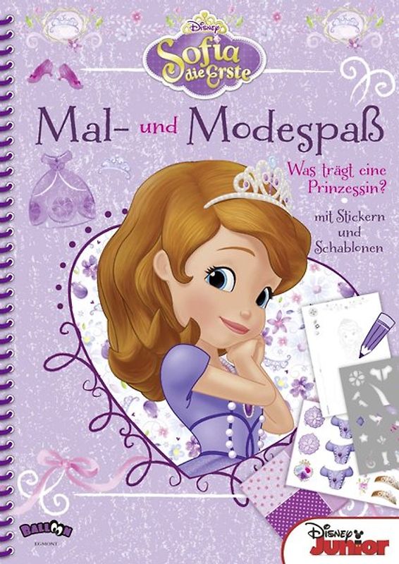 Sofia die Erste - Mal- und Modespaß