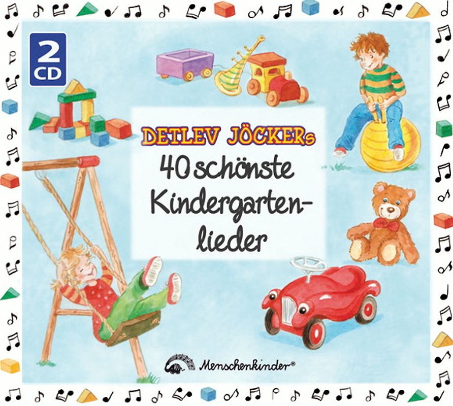 Detlev Jöcker - Detlev Jöckers 40 schönste Kindergartenlieder (inkl. Liederbuch-Download)