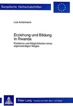 Erziehung und Bildung in Rwanda