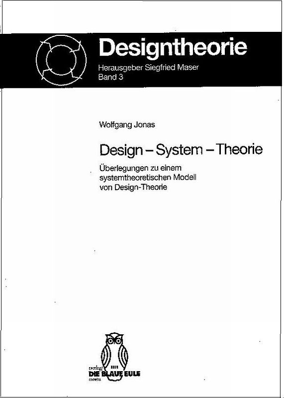 Design - System - Theorie