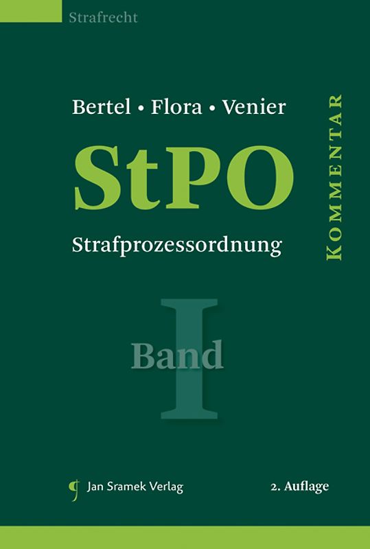 SET StPO-Kommentar, Band I und II