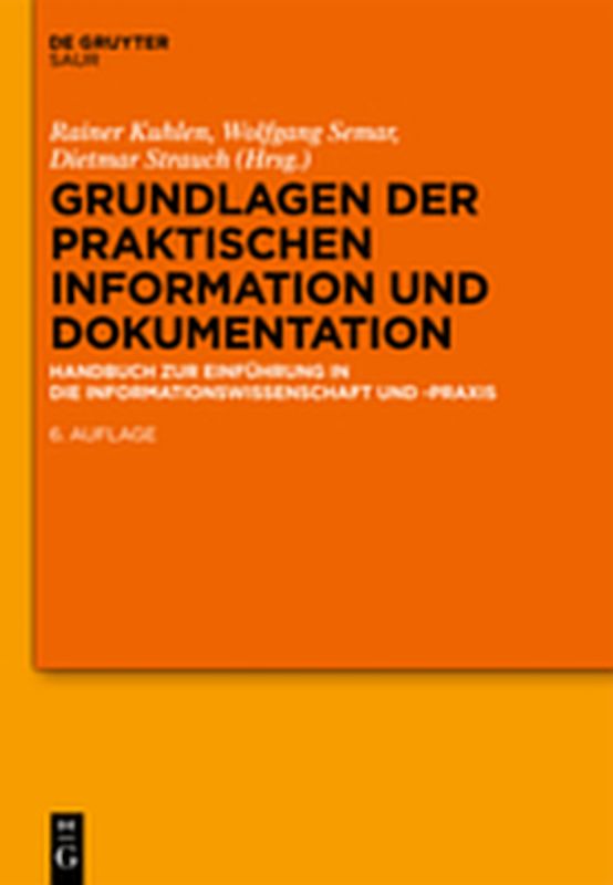 Grundlagen der praktischen Information und Dokumentation