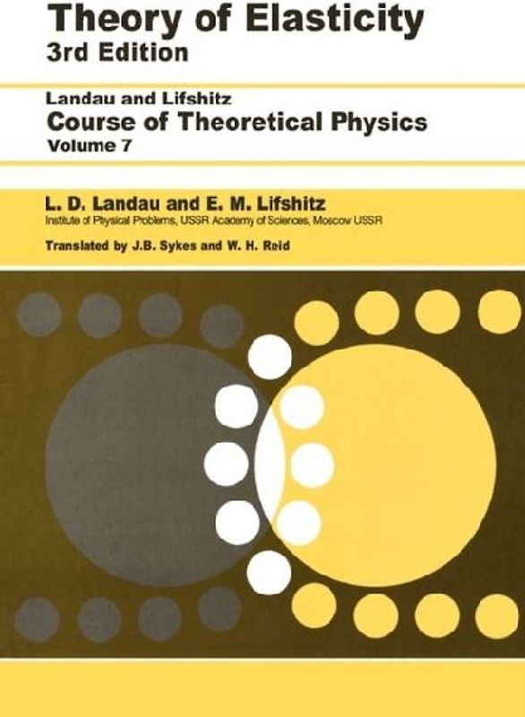 Theory of Elasticity