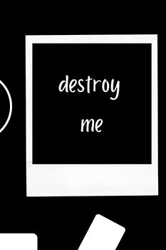 Destroy me: Wreck this journal, ruin it, break it. For stress and anger relief, be creative and do whater you want; for teen, women, men, kids, boys and girls; 200 pages; 6x9 inches