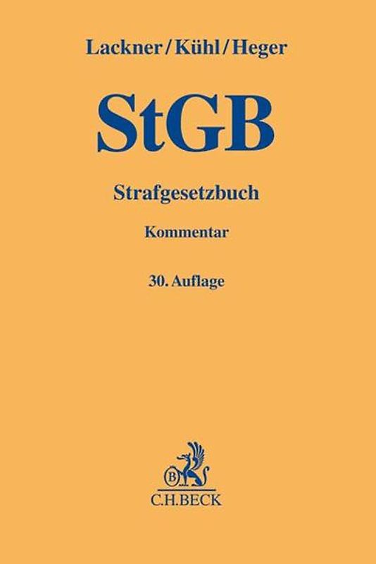 Strafgesetzbuch. StGB