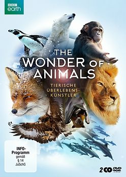 Wonder of Animals - Tierische Überlebenskünstler [2 DVDs] DVD