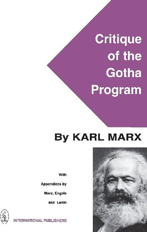 Critique of the Gotha Program