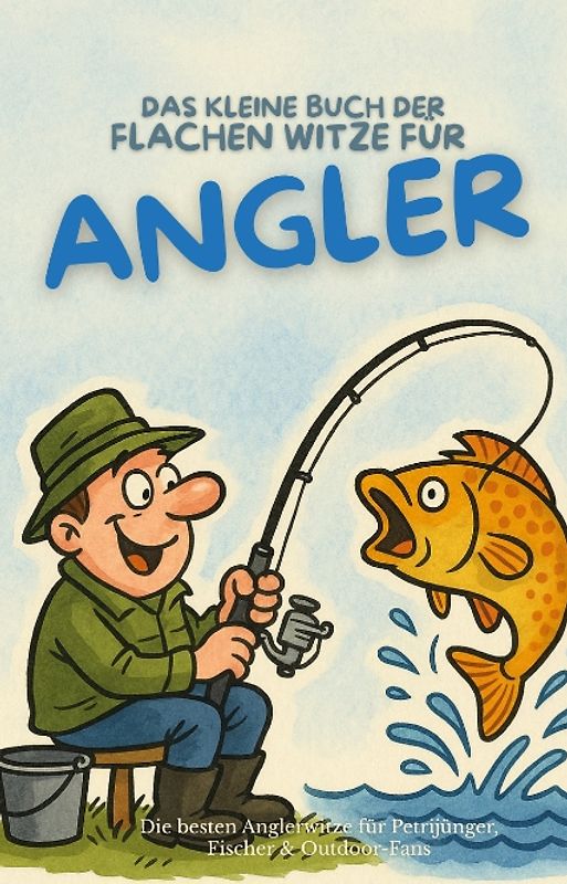Das kleine Buch der flachen Witze für Angler