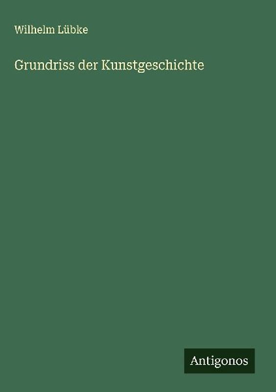 Grundriss der Kunstgeschichte