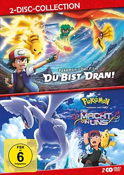 Pokemon 20+21-2-Movie-Box DVD