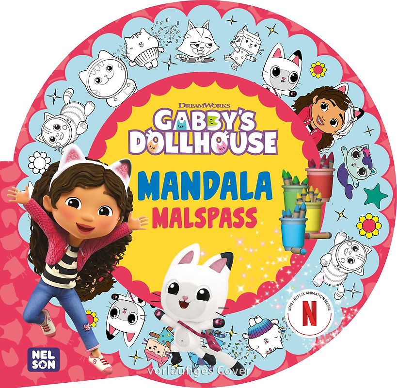 Gabby’s Dollhouse: Mandala-Malspaß