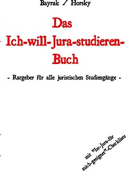 Das Ich-will-Jura-studieren-Buch