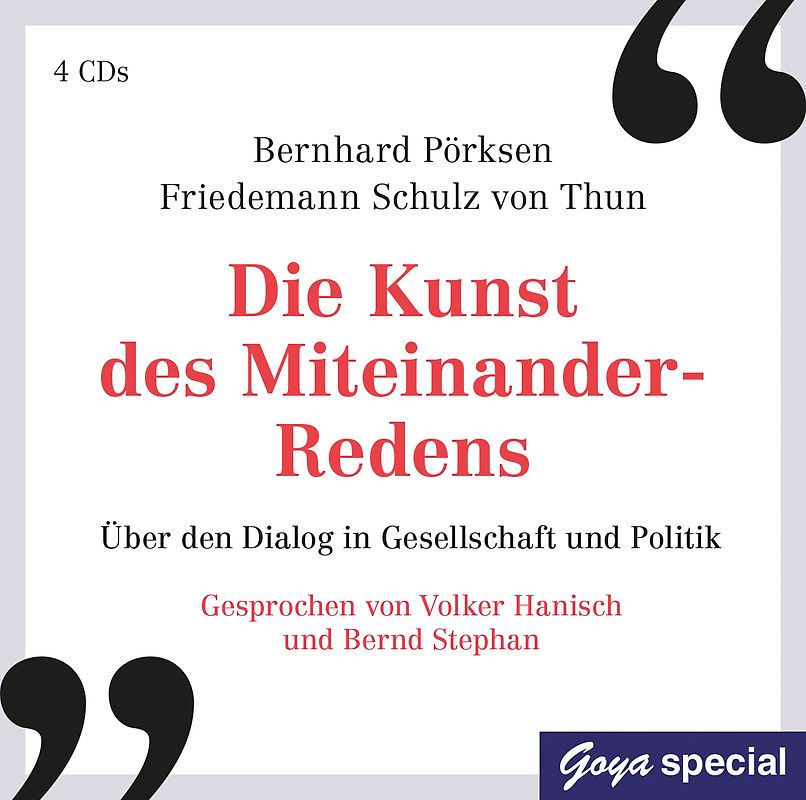 Die Kunst des Miteinander-Redens
