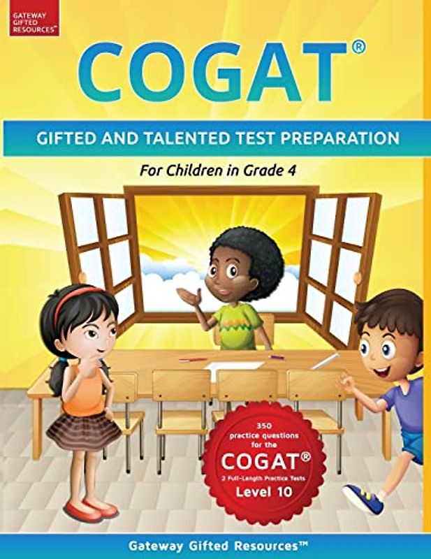 COGAT Test Prep Grade 4 Level 10