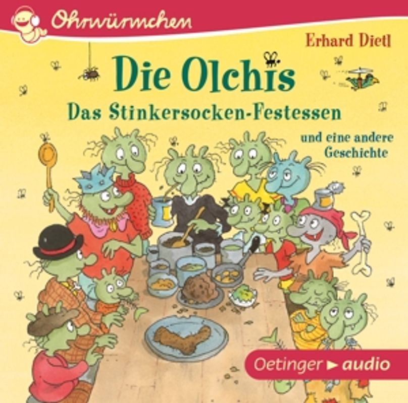 Die Olchis. Das Stinkersocken-Festessen und eine andere Geschichte