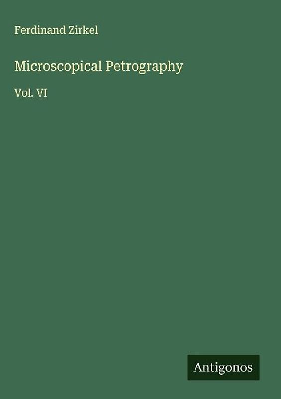 Microscopical Petrography
