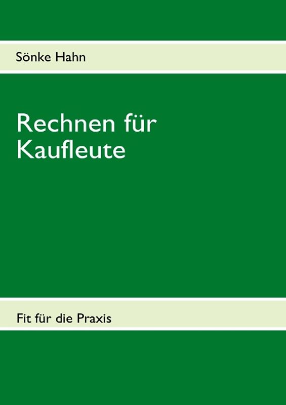 Rechnen für Kaufleute