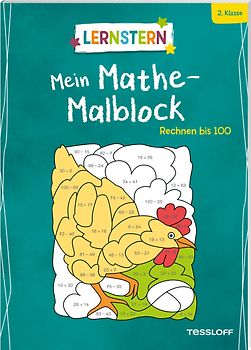 LERNSTERN. Mein Mathe-Malblock. Rechnen bis 100