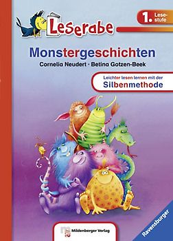 Monstergeschichten - Leserabe 1. Klasse - Erstlesebuch für Kinder ab 6 Jahren
