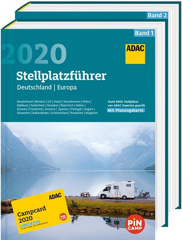 ADAC Stellplatzführer Deutschland und Europa 2020