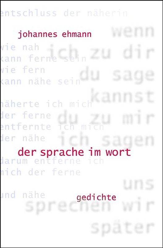 der sprache im wort