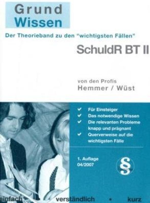 Grundwissen - Schuldrecht BT II