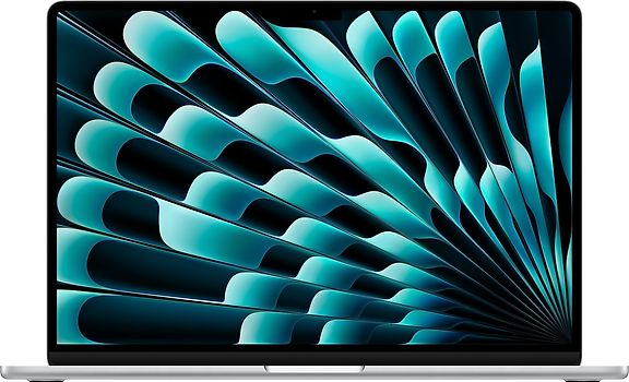 Apple MacBook Air 15.3" (Liquid True Tone Retina Display) M2 (8-Core CPU, 10-Core GPU) 8 GB RAM 256 GB SSD [Mid 2023] silber