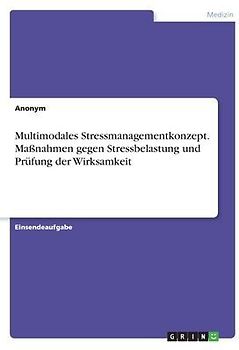Multimodales Stressmanagementkonzept. Maßnahmen gegen Stressbelastung und Prüfung der Wirksamkeit