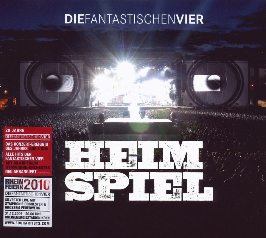 Die Fantastischen Vier - Heimspiel - Premium Edition (3CD+2DVD im PocketPac)