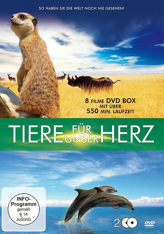 Tiere für unser Herz [2 Discs] DVD