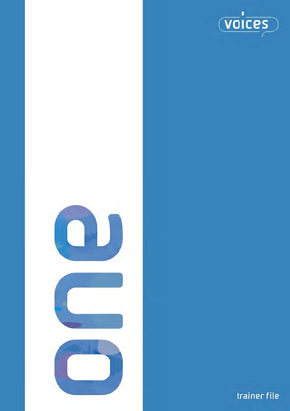 Voices 1 / Trainer File, Arbeitsheft