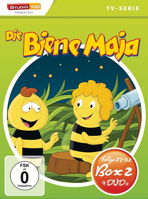 Die Biene Maja Box 2/Ep. 27-52 [4 DVDs] DVD