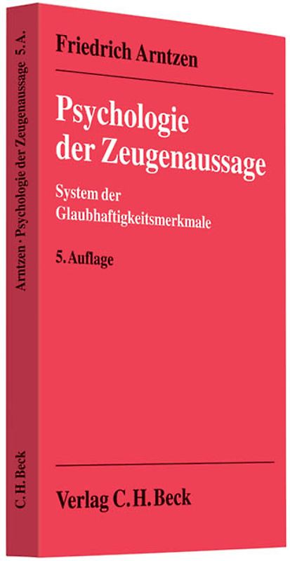 Psychologie der Zeugenaussage
