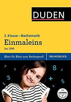 Übungsblock: Mathematik - Einmaleins, 3. Klasse
