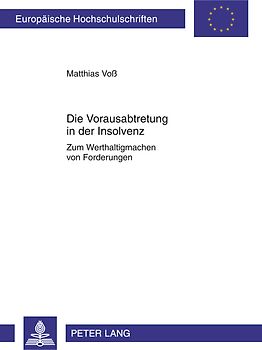 Die Vorausabtretung in der Insolvenz