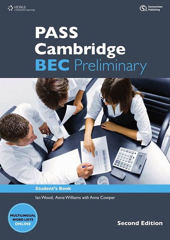 Pass Cambridge BEC Preliminary - Student's Book mit Class Audio CDs New Edition