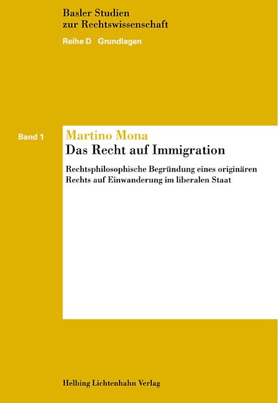 Das Recht auf Immigration