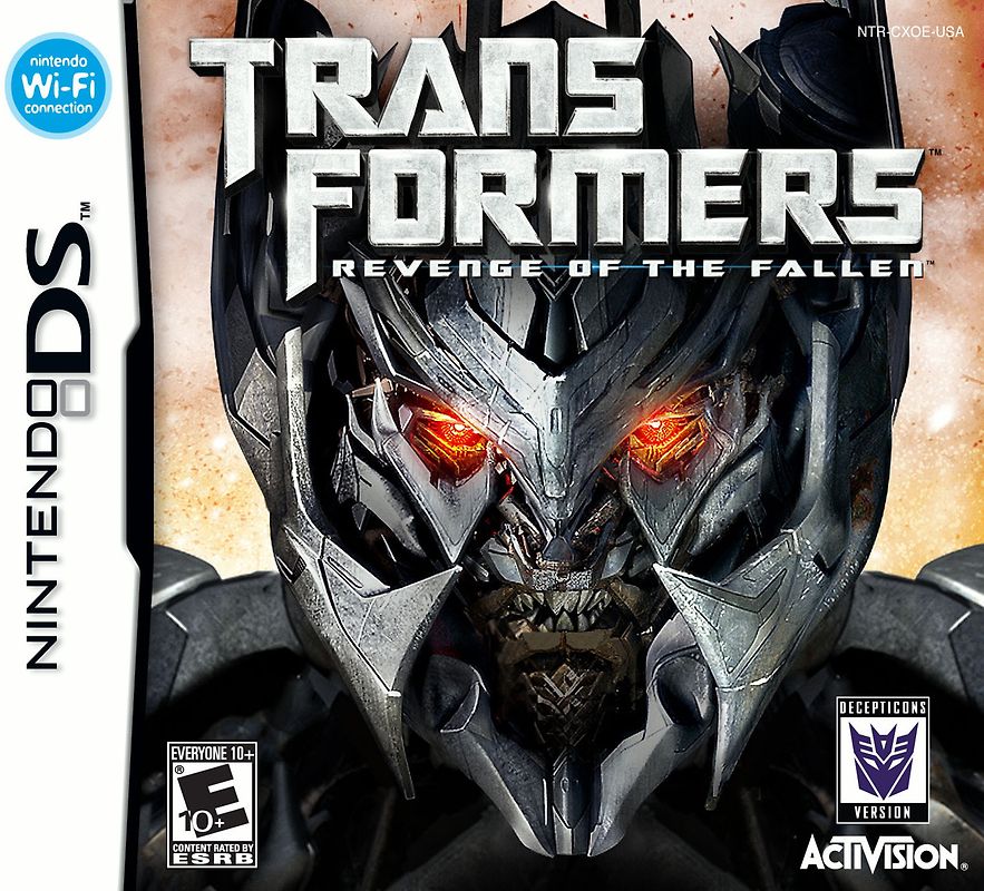 Transformers Revenge of the Fallen Deceptions Nintendo DS