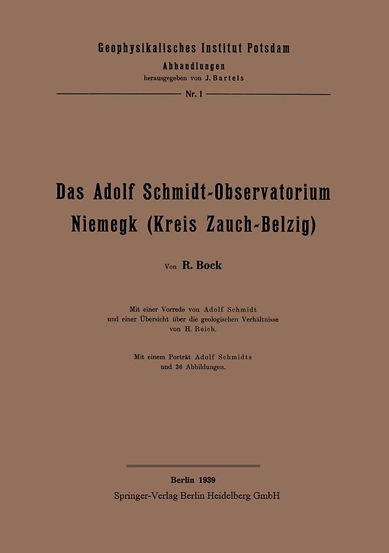 Das Adolf Schmidt-Observatorium Niemegk (Kreis Zauch-Belzig)