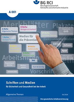 A 001 - Schriften und Medien für Sicherheit und Gesundheit bei der Arbeit