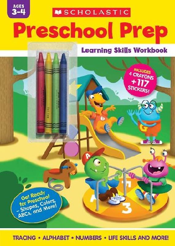 Preschool Prep Learning Skills Workbook