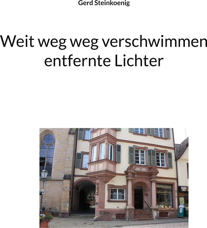 Weit weg weg verschwimmen entfernte Lichter