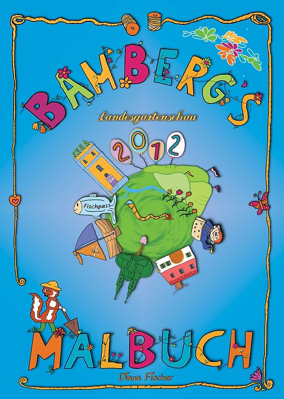 Das Landesgartenschau Malbuch