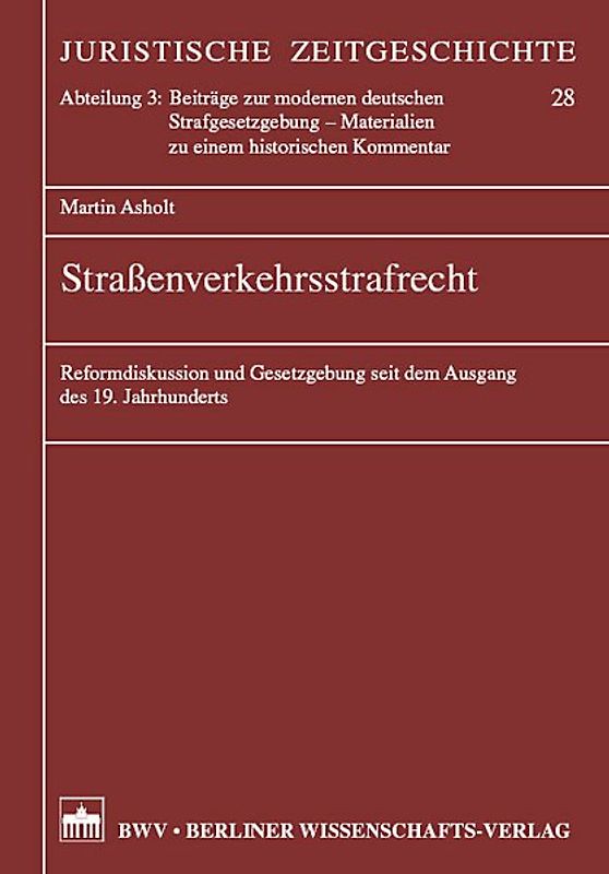 Straßenverkehrsstrafrecht